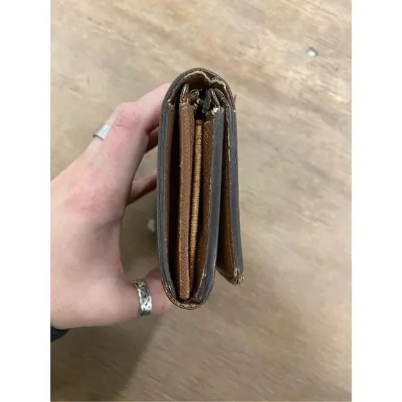 Louis Vuitton 2003 Monogram Porte Monnaie Billets Tresor Wallet- Vintage Burrito